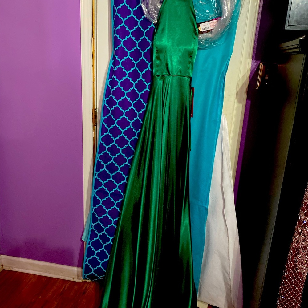 Green dress